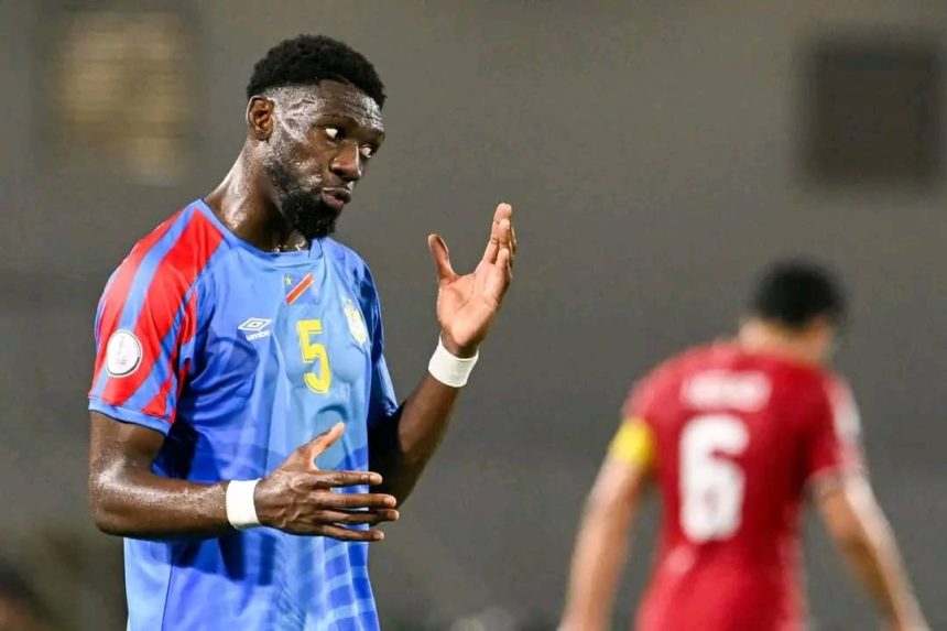 Le défenseur central congolais Dylan Batubinsika forfait pour le match contre la Guinée