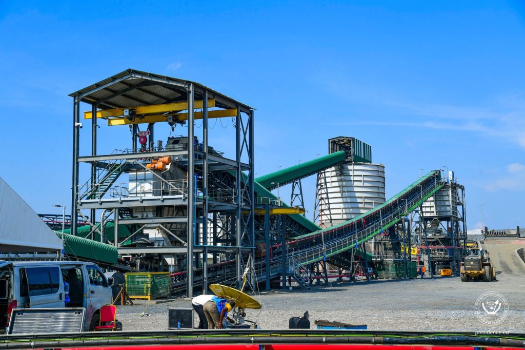 Félix TSHISEKEDI inaugure l'usine de production de Zinc après 30 ans à l'arrêt