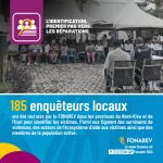 185 enquêteurs recrutés par le FONAREV Ituri et au Nord-Kivu