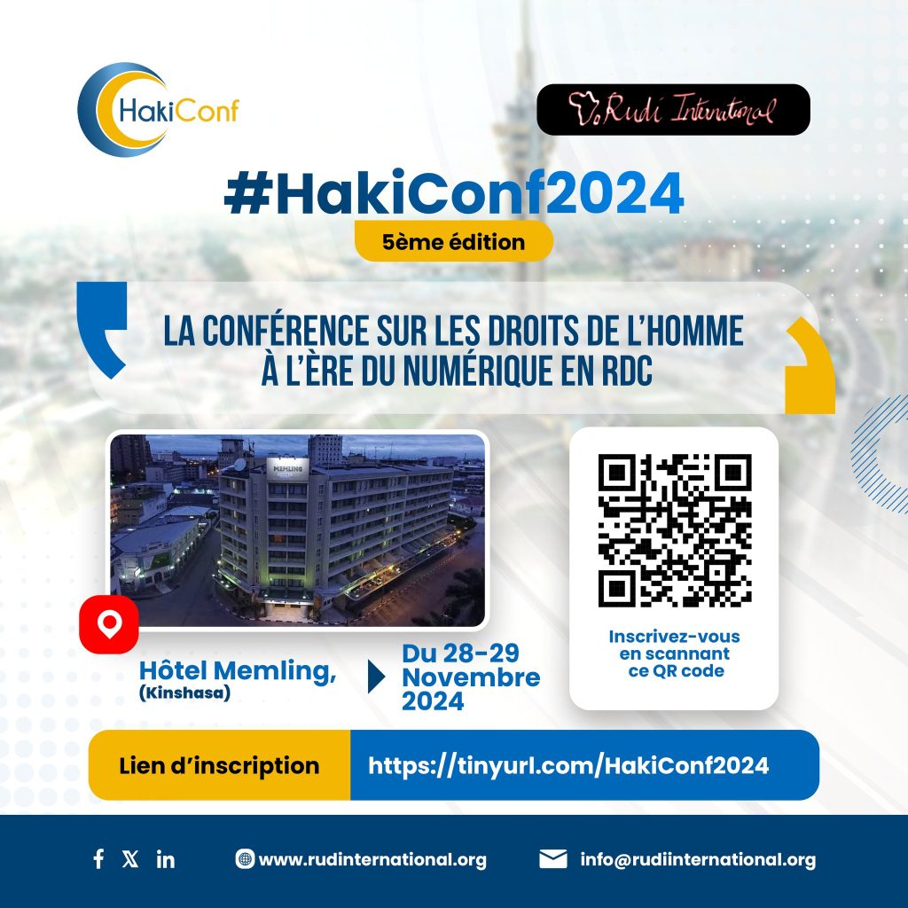 Kinshasa accueille la 5ème édition de la conférence sur les droits numériques en RDC