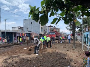 Goma : Les habitants expriment leurs inquiétudes sur les travaux de voirie sans caniveaux Les habitants expriment leurs inquiétudes sur les travaux de voirie sans caniveaux