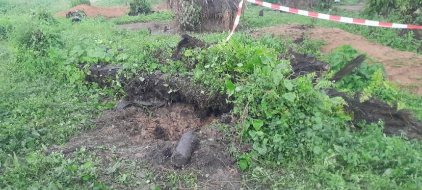 Un engin explosif détruit à Mambango