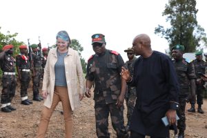 Nord-Kivu : Lutte contre les groupes armés, la cheffe adjointe de la Monusco chargée des opérations et de la protection en visite à Beni Lutte contre les groupes armés, la cheffe adjointe de la Monusco chargée des opérations et de la protection en visite à Beni