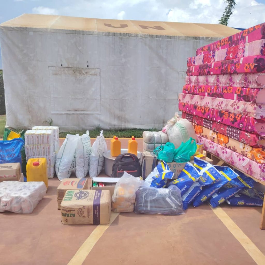 L’orphelinat « Dieu est Bon » reçoit une assistance en vivres et non-vivres de la part des casques bleus de la Monusco