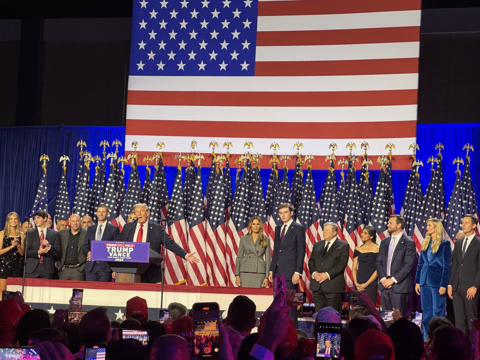 Des vives félicitations pour la victoire de Donald Trump