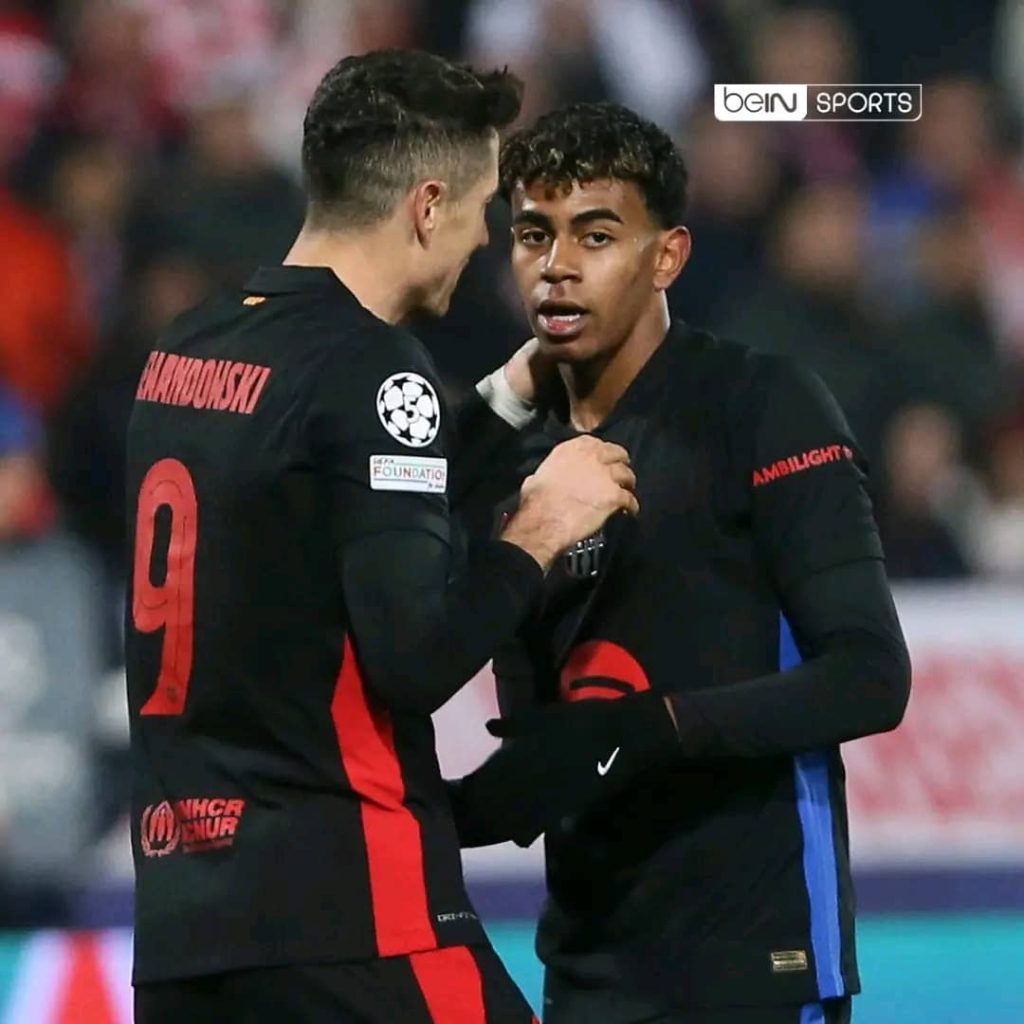 Lamine Yamal et Robert Lewandowski à l'infirmerie