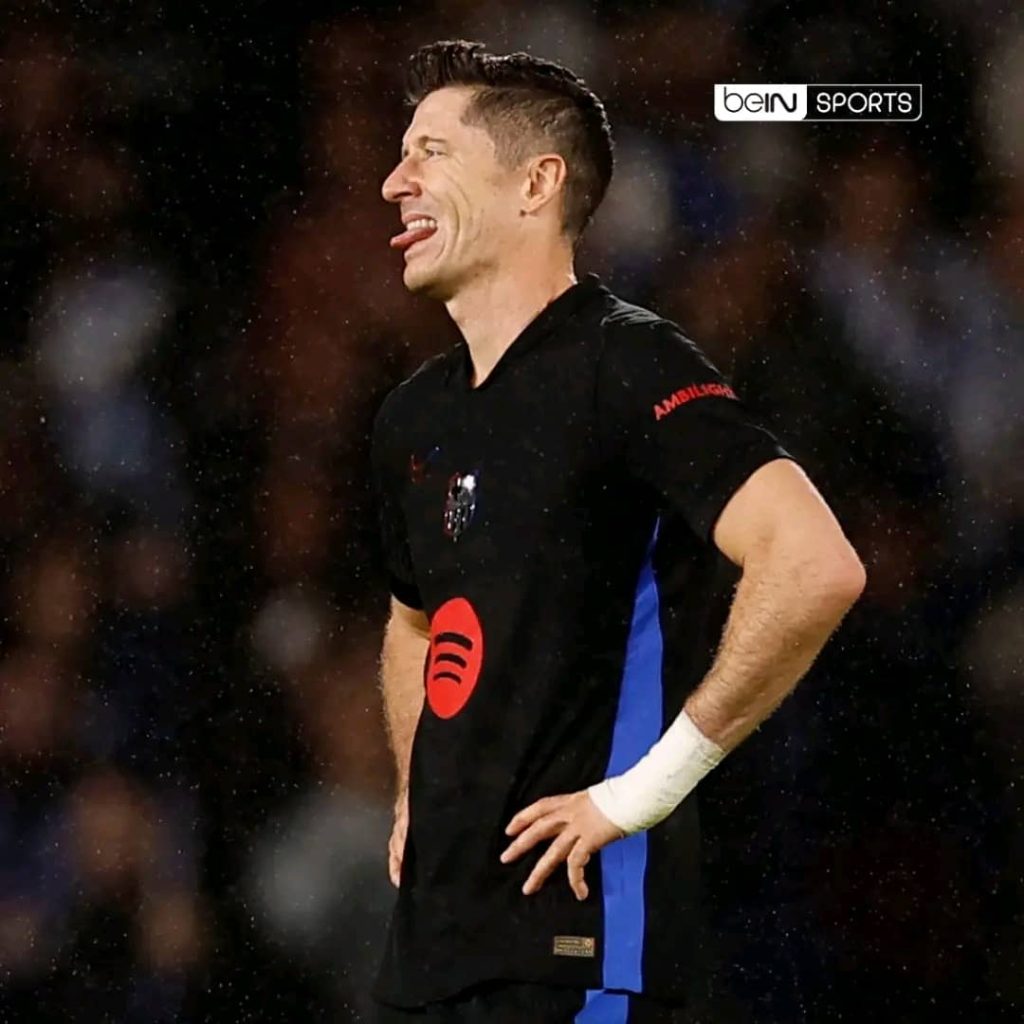 Lamine Yamal et Robert Lewandowski à l'infirmerie