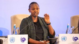 La porte-parole du gouvernement rwandais, Yolande Makolo