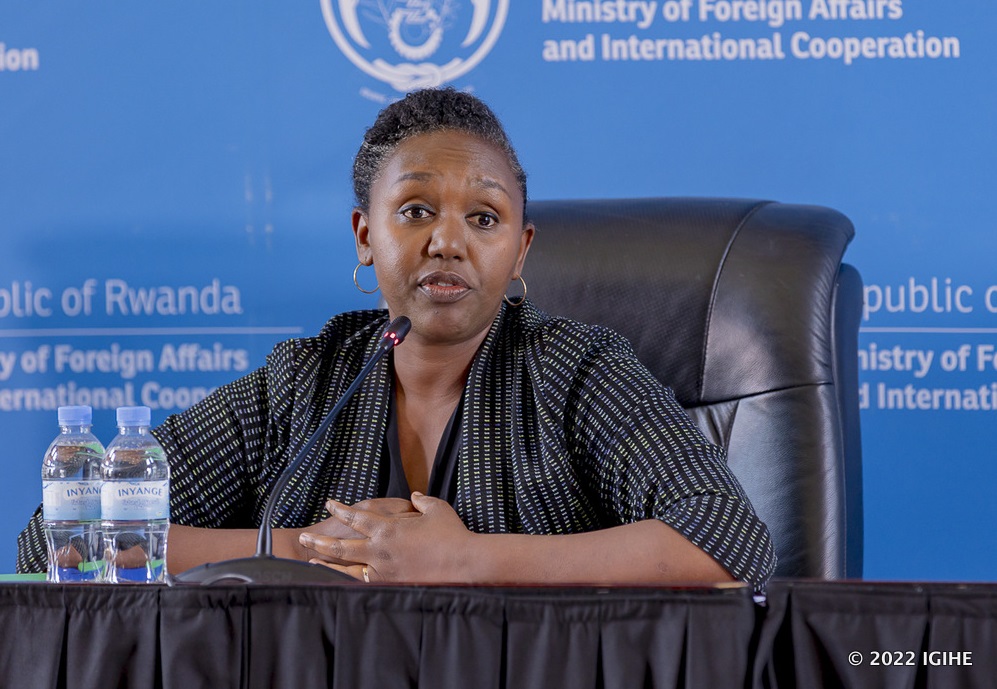 La porte-parole du gouvernement rwandais, Yolande Makolo