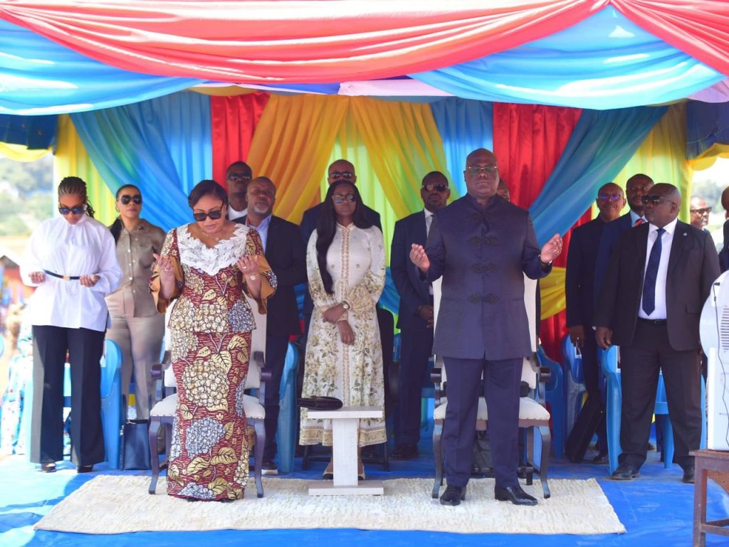 Le couple présidentiel participe à la clôture de l’année jubilaire de la Bienheureuse Anuarite