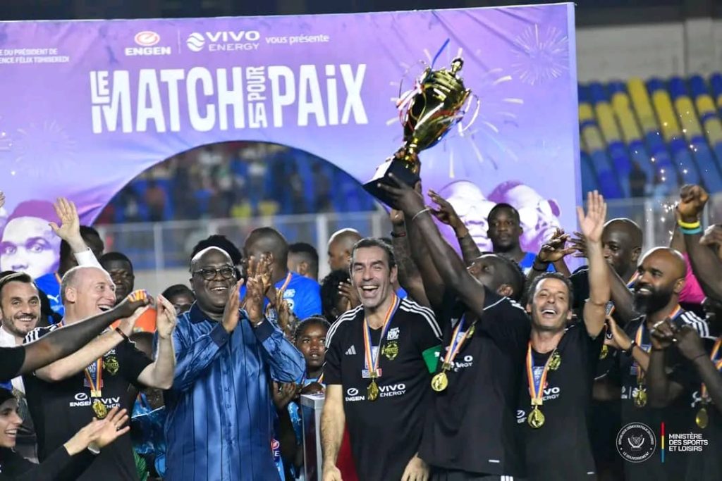 La RDC All stars s'incline face à la sélection Variétés club de France