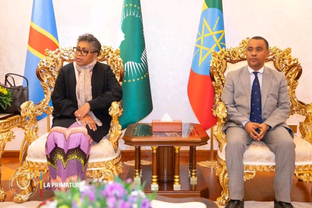 La Première Ministre Judith Suminwa Tuluka prend la parole à Addis-Abeba pour défendre la souveraineté de la RDC