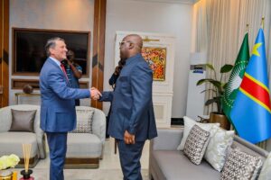Échange de Tshisekedi avec Ronny Jackson sur la paix