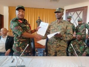 RDC : La SADC et l'AFC-M23 signent un accord de cessez-le-feu et de retrait des troupes de SAMIDRC La SADC et l'AFC-M23 signent un accord de cessez-le-feu et de retrait des troupes de SAMIDRC