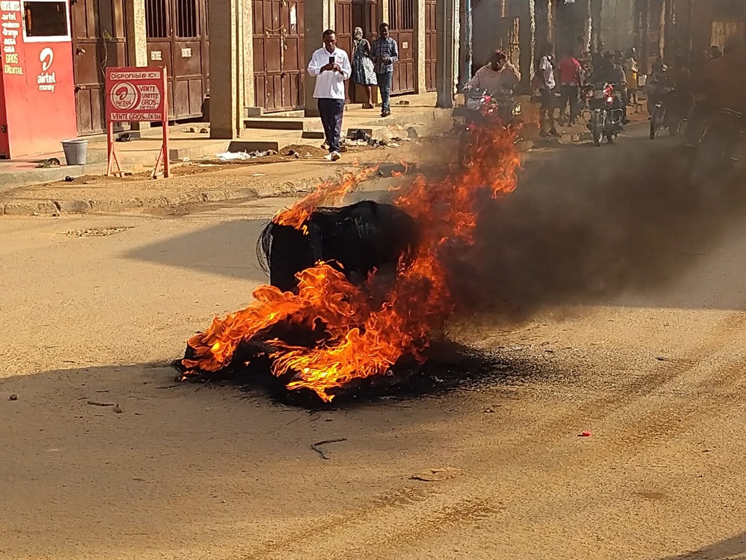 Activités socio-économiques paralysées contre le départ des forces ougandaises