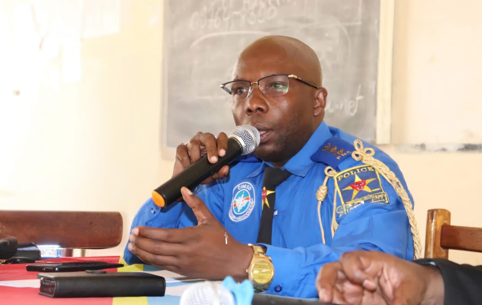 Nouvelles nominations de commissaires de la PNC, Job ALISA au Sankuru