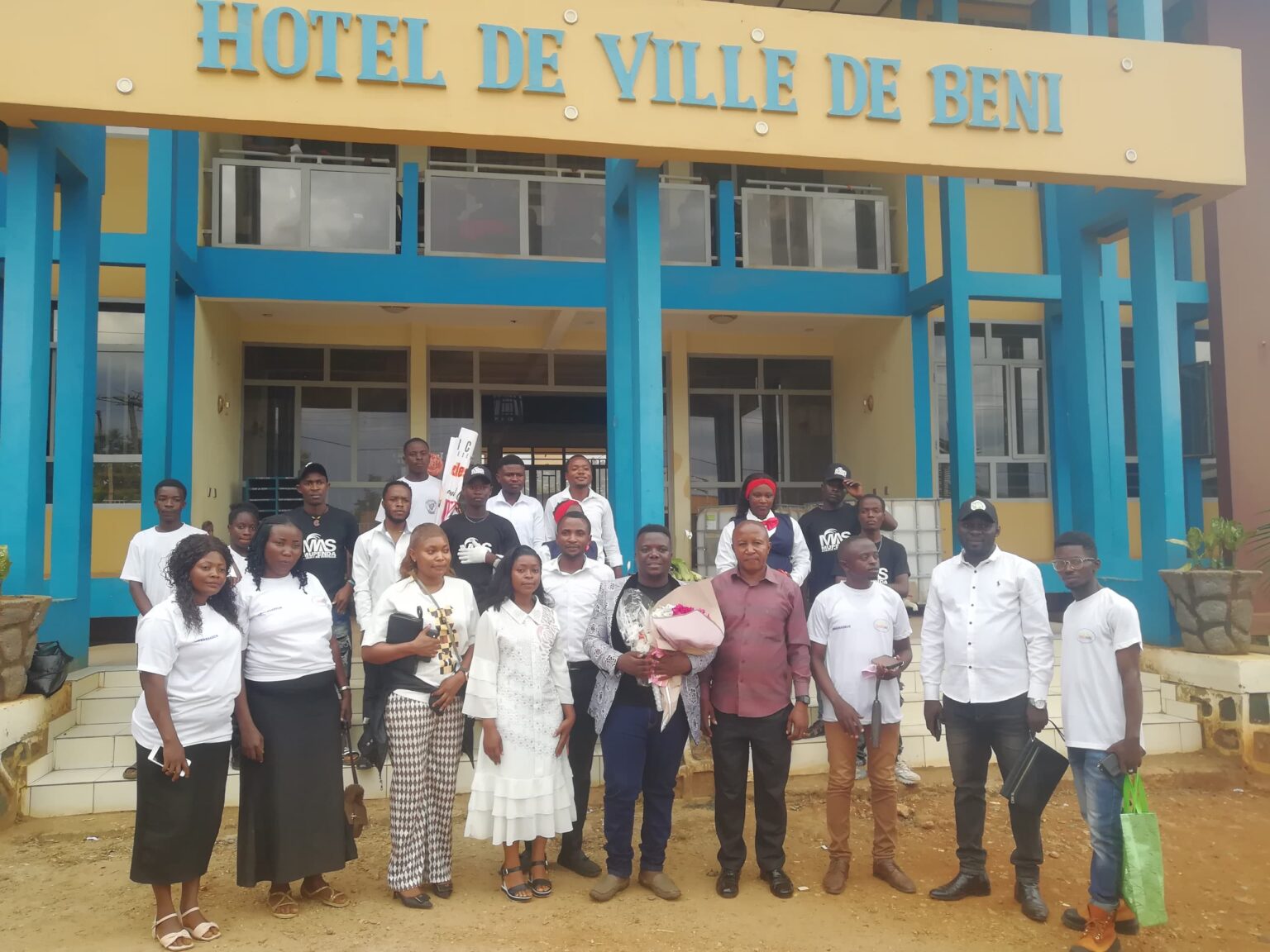 Annoint Amani, artiste gospel tanzanien, en concert à Beni pour la paix