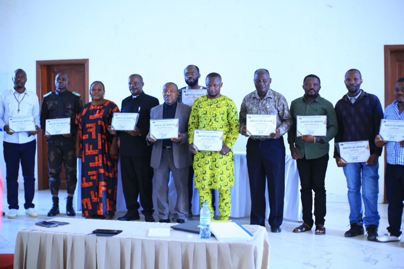 Beni : 15 hommes honorés par la MONUSCO pour la promotion de la masculinité positive