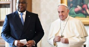 Félix Tshisekedi attristé par la mort du Pape François