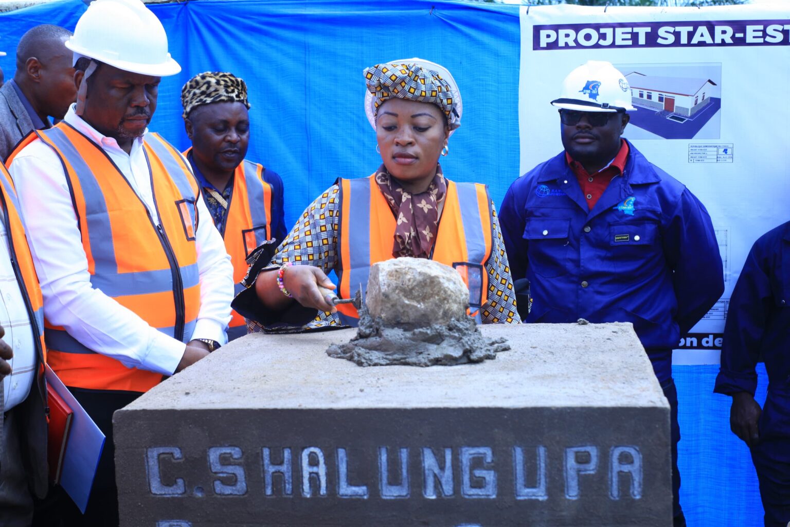 Lancement de la construction du centre de santé Halungupa à Beni