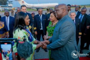 RDC : Félix Tshisekedi à Kolwezi pour la 12ème conférence des gouverneurs Félix Tshisekedi à Kolwezi pour la 12ème conférence des gouverneurs