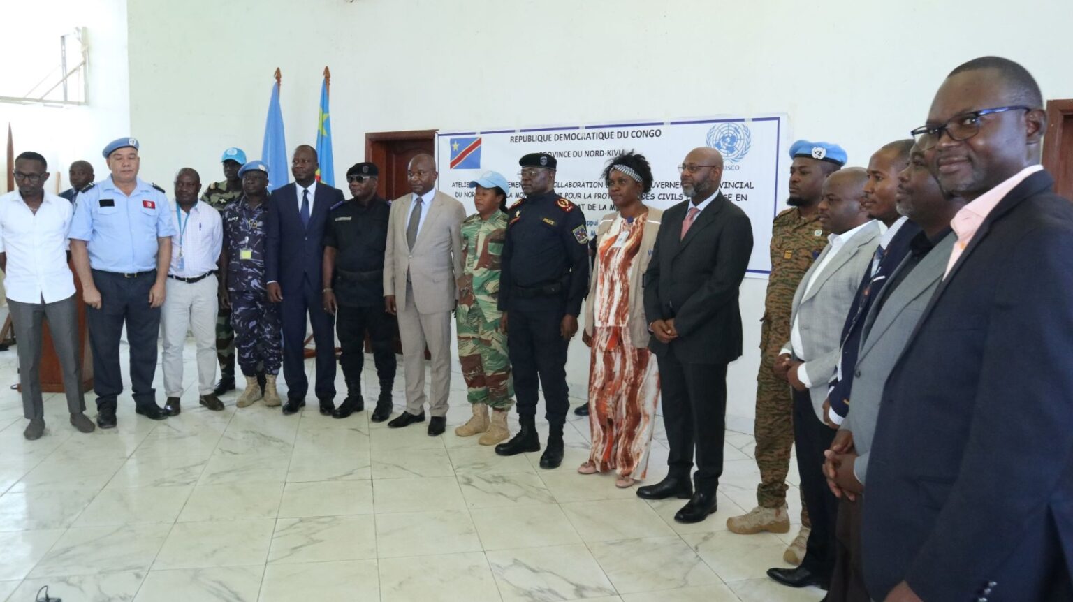 Nord-Kivu : Échanges entre le gouvernement et la MONUSCO sur la protection des civils Échanges entre le gouvernement et la MONUSCO sur la protection des civils