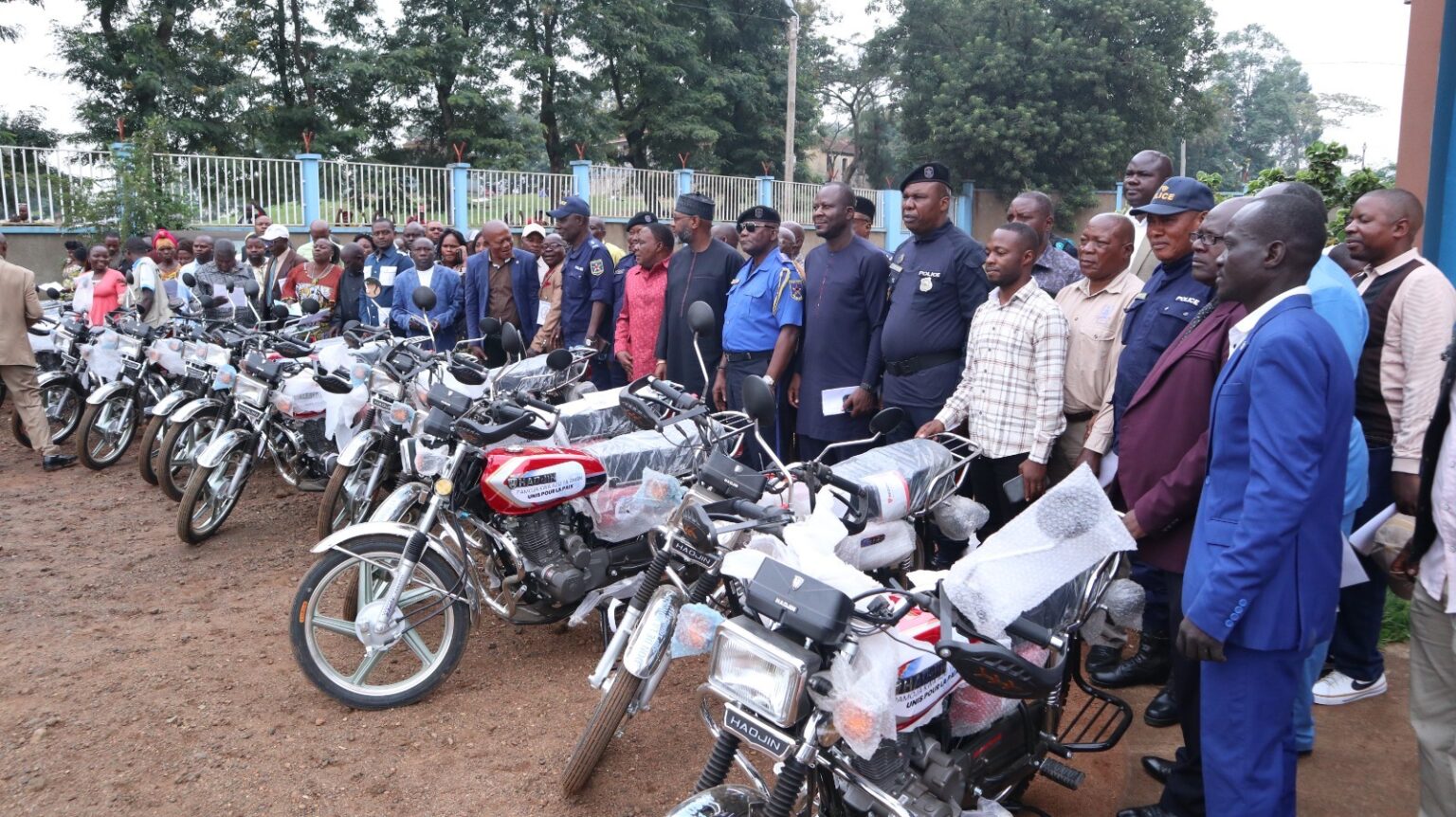 La MONUSCO remet 32 motos aux chefs de Quartiers pour renforcer la sécurité