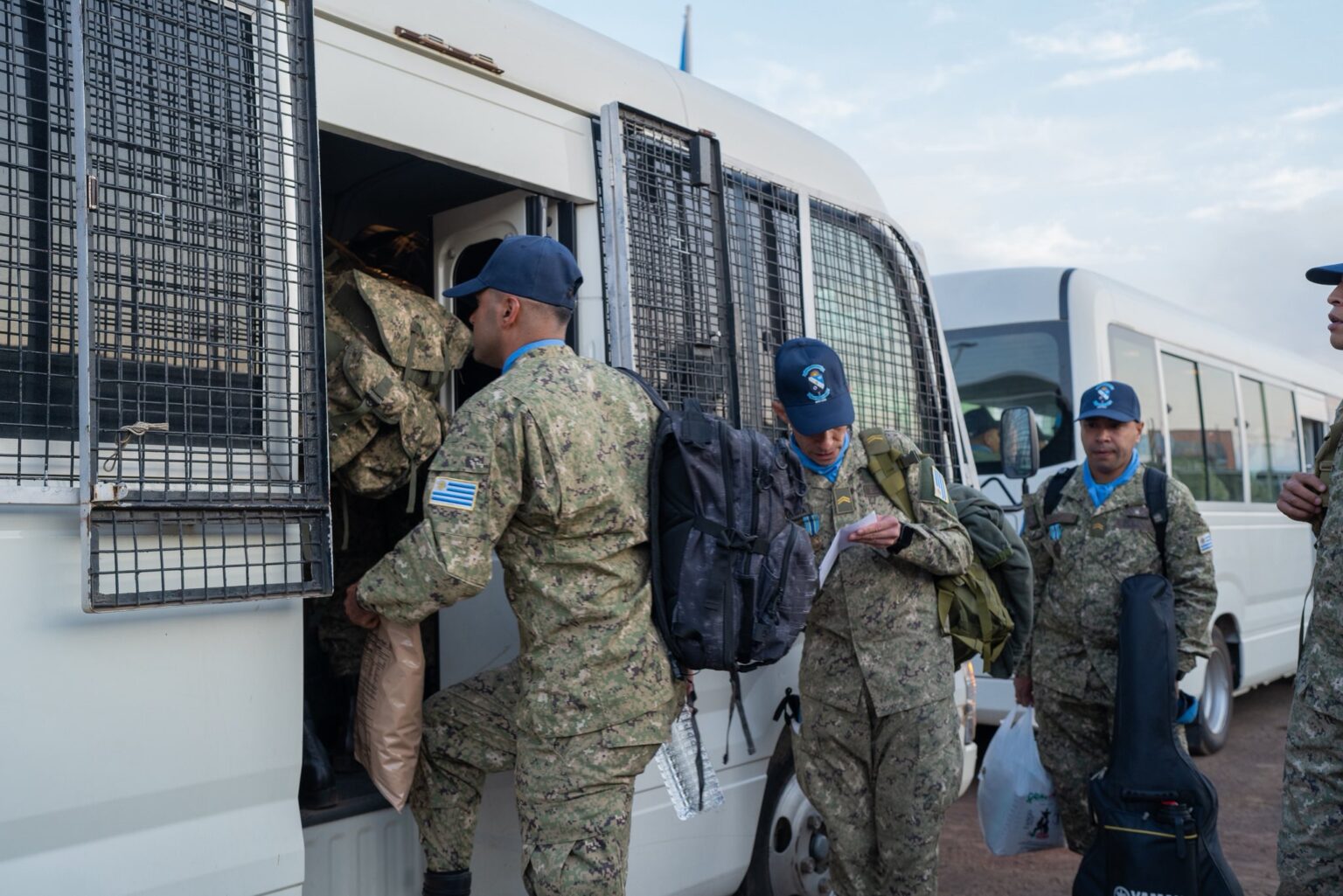 La MONUSCO annonce le départ d’une centaine de casques bleus uruguayens