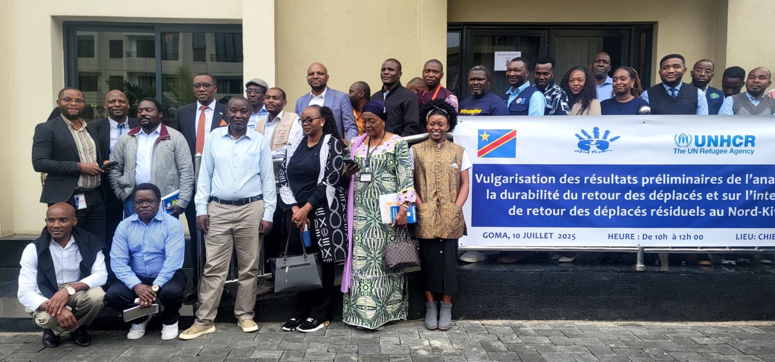 AIDPROFEN révèle la situation humanitaire des retournés à Masisi, Nyiragongo, Rutshuru et Beni