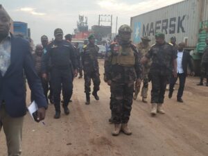 Le gouverneur Somo Kakule à Kasindi pour discuter sécurité et développement