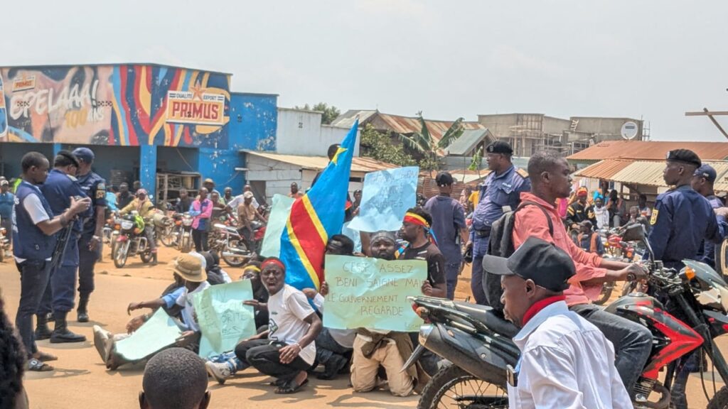 Une dizaine de militants de la LUCHA interpellés lors d’une manifestation à Beni