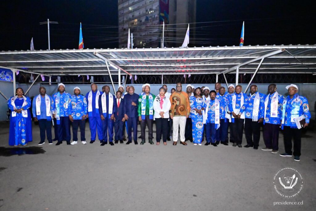 Le Président Tshisekedi et les cadres de l’Union sacrée renforcent la cohésion interne