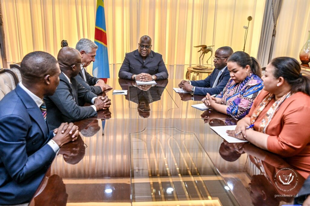 Félix Tshisekedi et Filippo Grandi discutent des accords de paix et des réfugiés