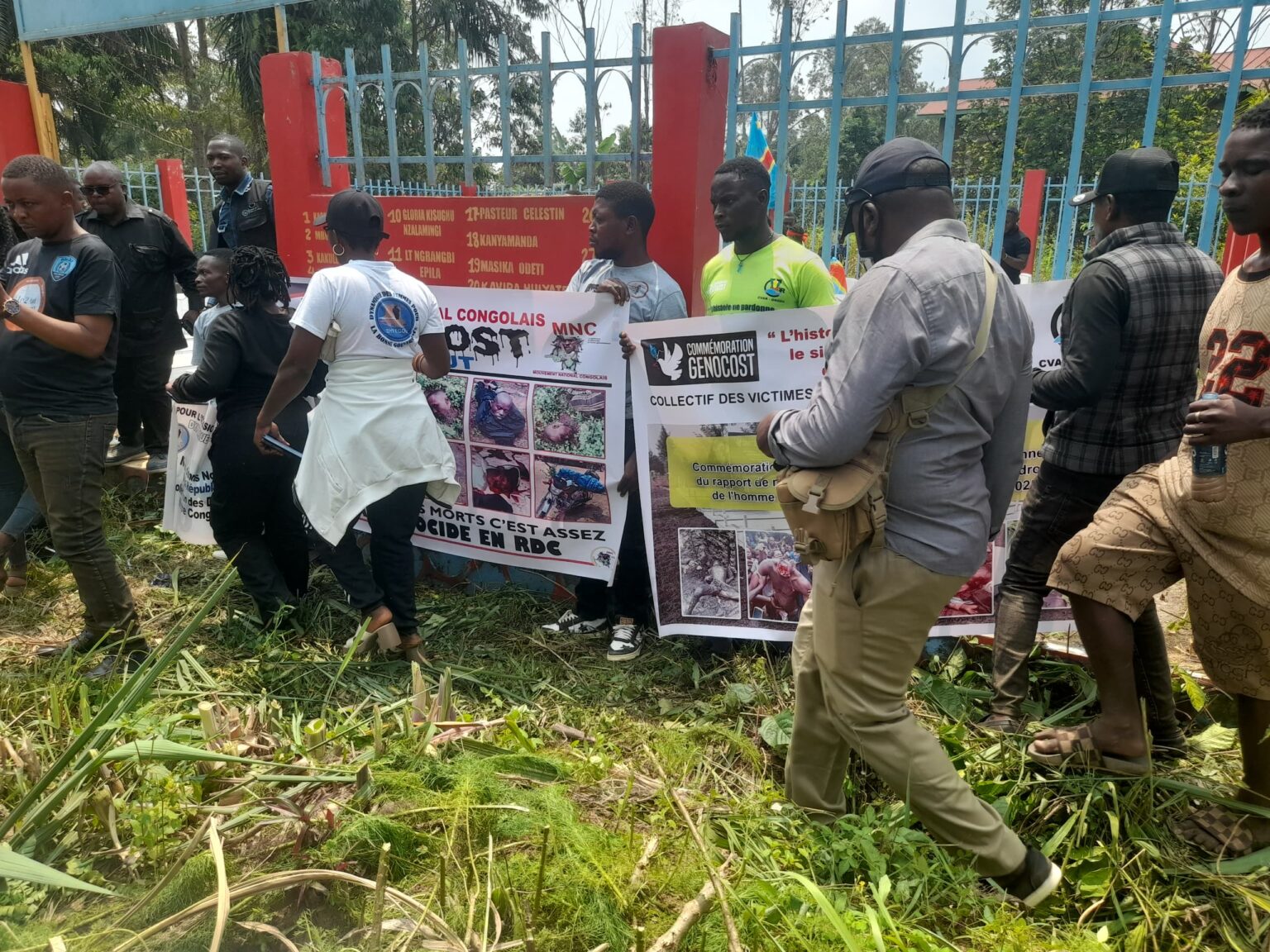 Commémoration du "Genocost" à Beni