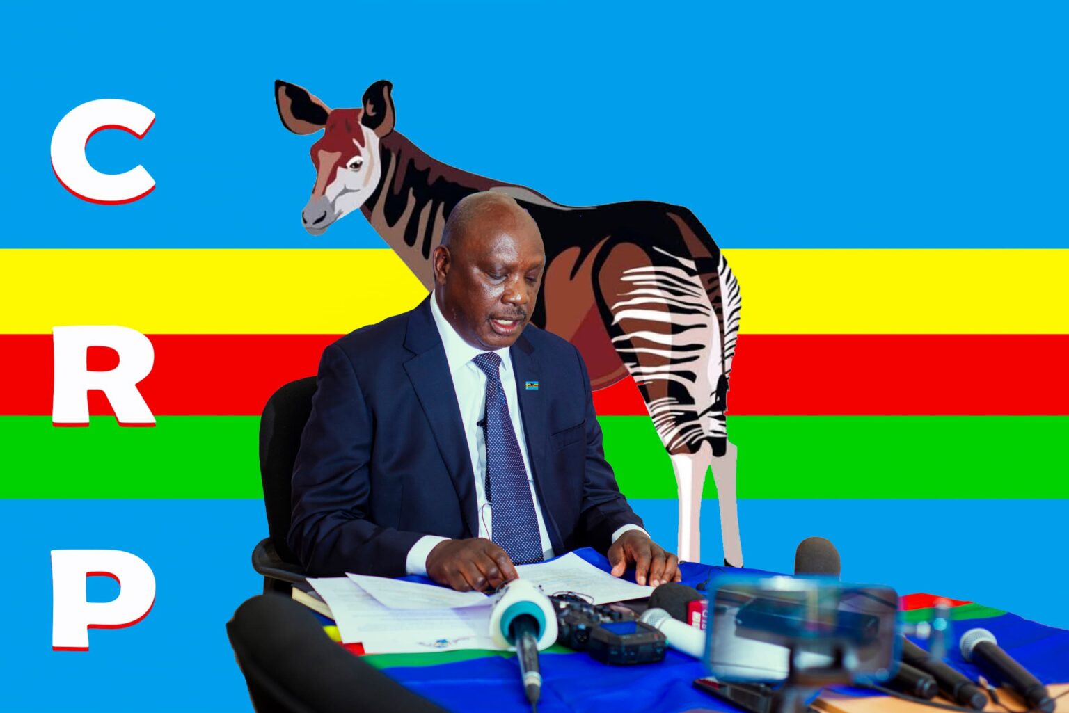 Rencontre entre le dirigeant de la rébellion du CRP et le Facilitateur Obasanjo à Kampala