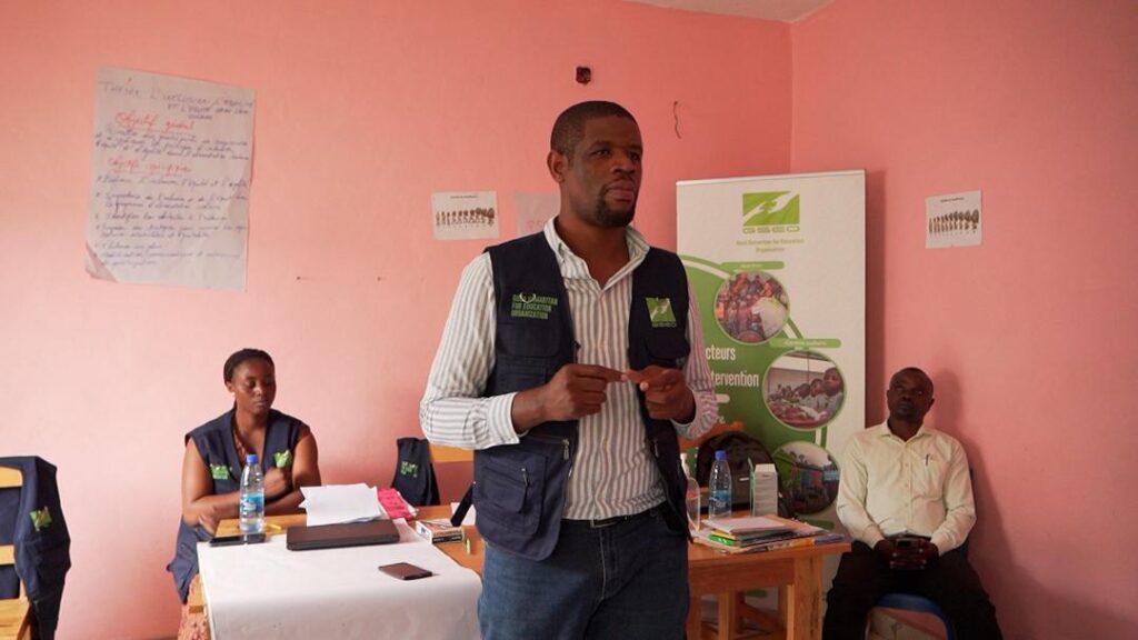 GSEO forme des leaders communautaires sur l’alimentation scolaire pour les enfants affectés par la crise