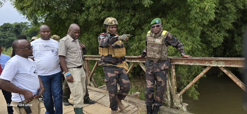 Le gouverneur Somo Kakule recommande la réhabilitation du pont Semuliki