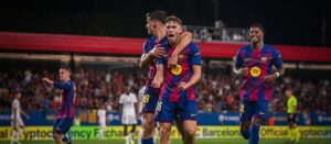 Ligue des champions : Barcelone remporte son premier match, City et Francfort s’imposent Barcelone remporte son premier match, City et Francfort s’imposent