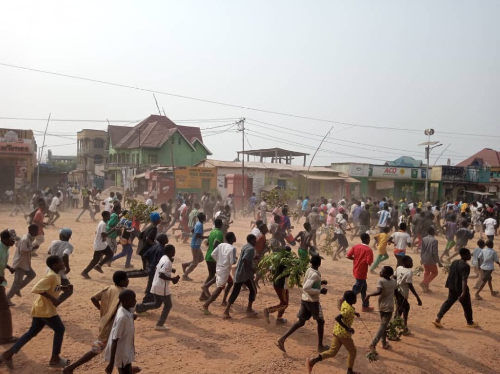 Des morts et des blessés lors d'une manifestation contre le général Gasita