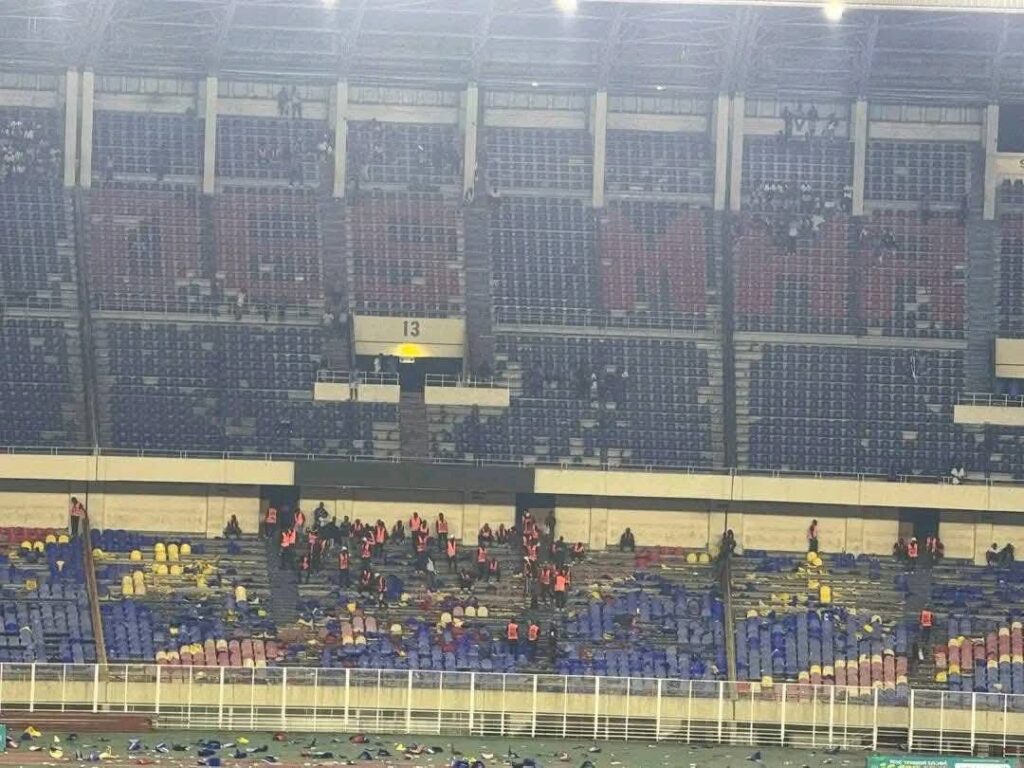 Chaos au Stade des Martyrs après la défaite des Léopards