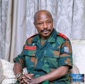 Le Général Eddy Kapend Yrung, commandant de la 22ème région militaire basée dans le Haut Katanga