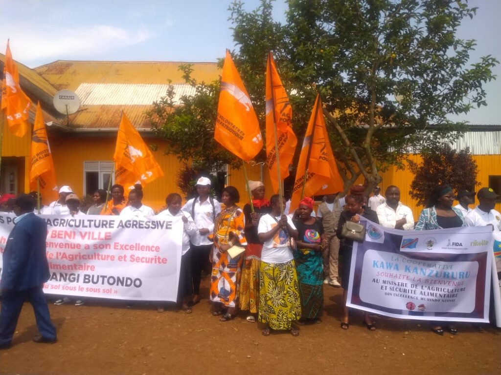 Le Ministre Nzangi Butondo à Beni pour promouvoir les produits agricoles