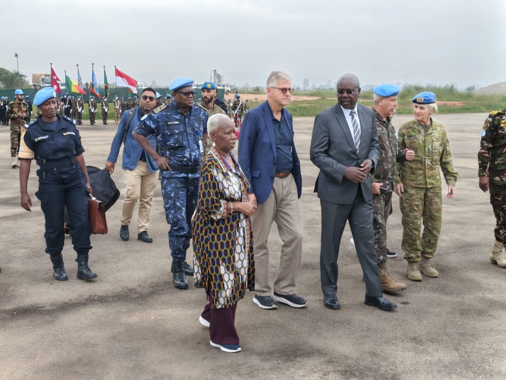 Le chef des opérations de maintien de la paix de l’ONU en visite à Bunia