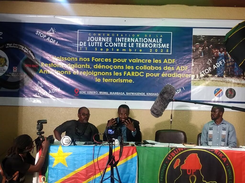 Ubuntu Panafrika appelle à la vigilance et à l'unité face au terrorisme