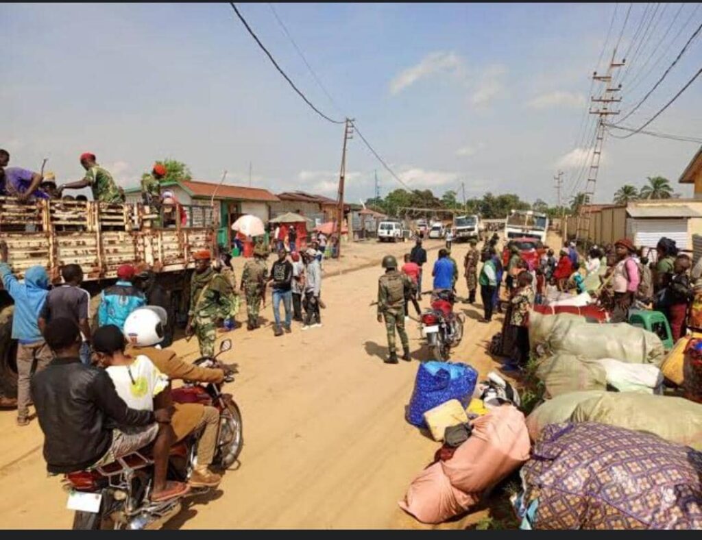 Panique à Komanda après le survol d'un hélicoptère de la Monusco