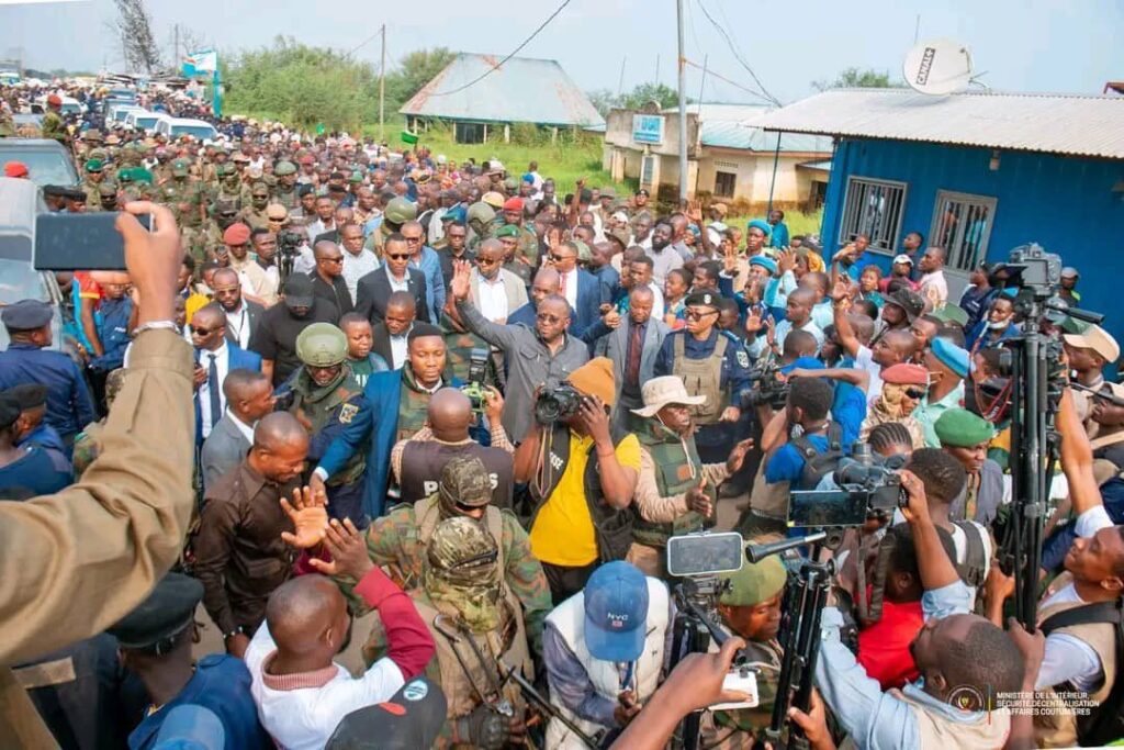 Une délégation gouvernementale à Uvira pour évaluer la situation locale