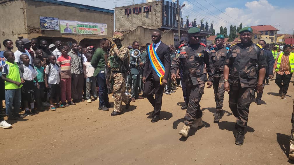 A Kasindi, le général Somo Kakule réitère la volonté du chef de l'État à restaurer la paix