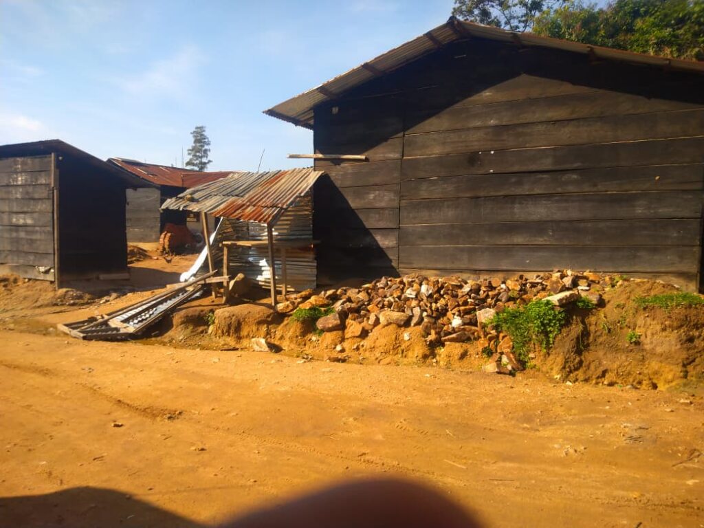 Manifestation après l'assassinat d'un habitant à Malepe