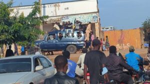 Manifestation après l'assassinat d'un habitant à Malepe