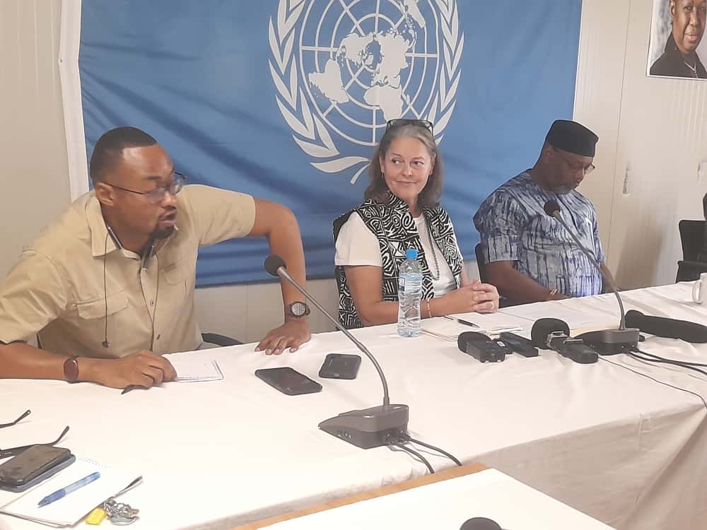 Vivian Van de Perre réaffirme le soutien de l'ONU à une solution politique au conflit